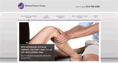 Desktop Screenshot of myofascialphysicaltherapyllc.com